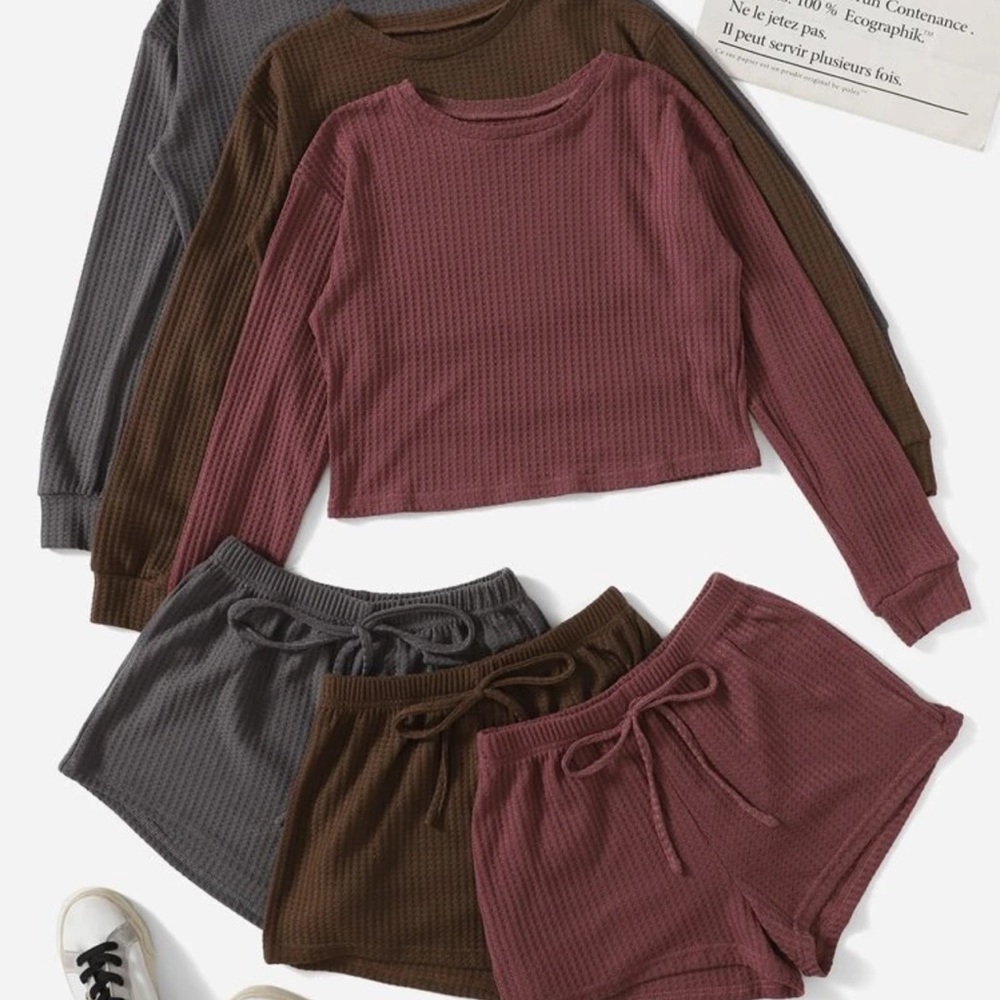 3 pack Loungewear set
